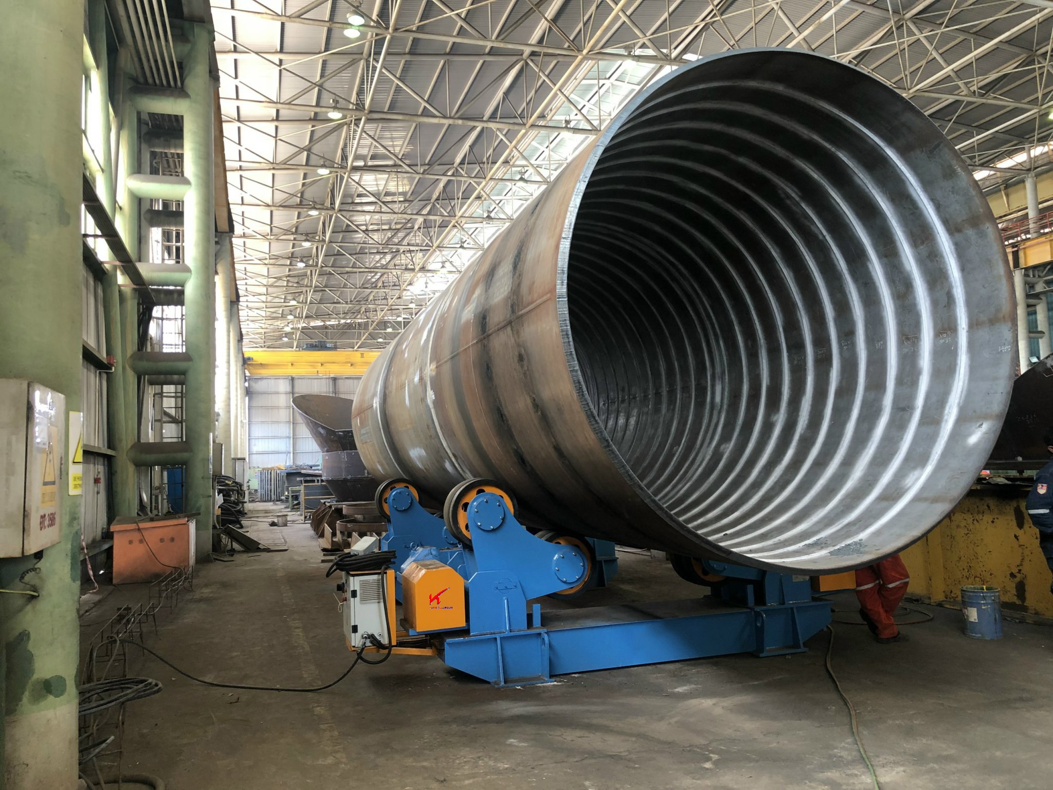 Roller lăn ống Roller 1000 tấn Roleer 2500 tấn Roller 300 tấn Hệ Growing line